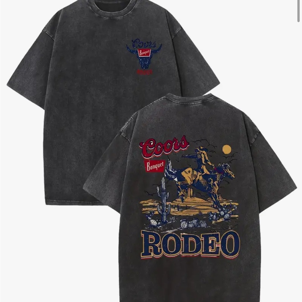 Coors Banquet Rodeo Graphic Tee